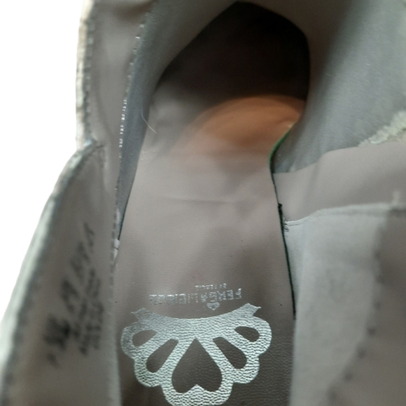 Fergalicious Goldie Bootie Snakeskin Stiletto Heel Size 7.5‎ Women's Shoes - Picture 9 of 13